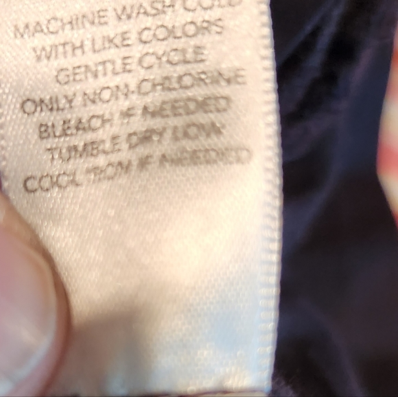 CJ BANKS  size 2X asymmetrical zip front cotton vest. Black - Picture 5 of 5